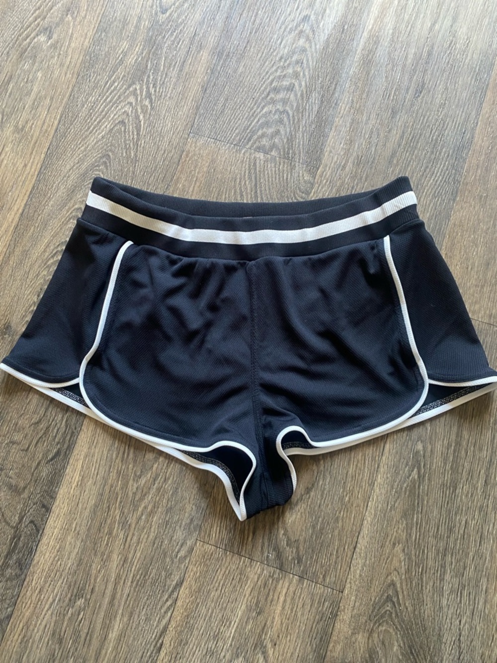 Free People Movement Black Athletic Shorts